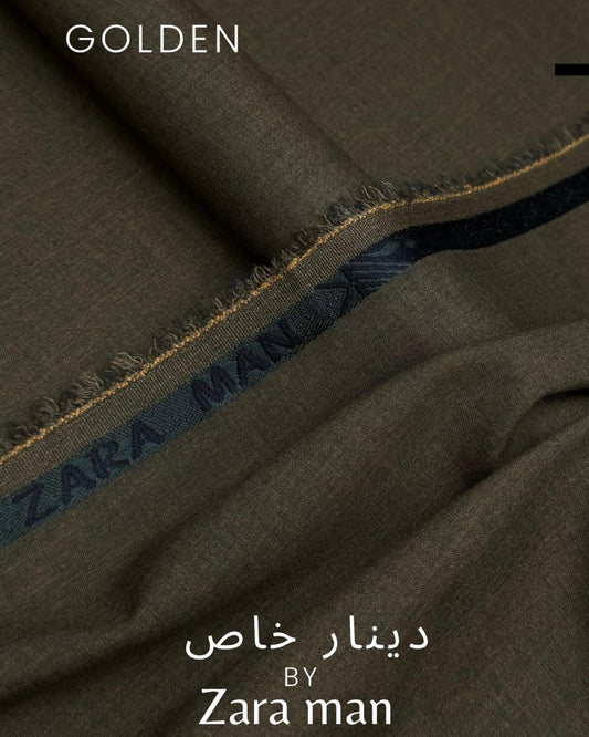 Zara Man Dinaar e Khas Golden Men's Suit