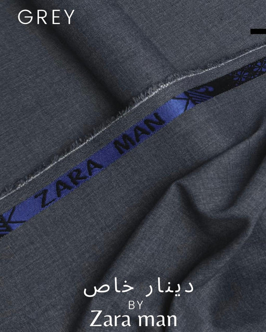 Zara Man Dinaar e Khas Gray Men's Suit